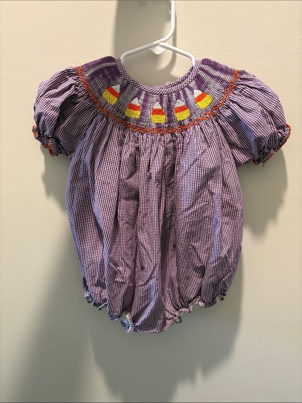 Toddler Smocked Halloween Bubble